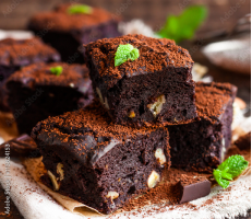 Brownie Chocolat Noix de pécan